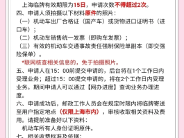 临时号牌最长多长时间办理一次手续啊多少钱
