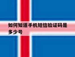 如何知道手机短信验证码是多少号