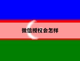微信授权会怎样
