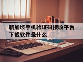 新加坡手机验证码接收平台下载软件是什么