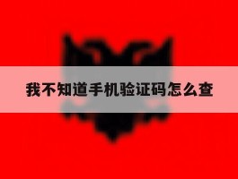 我不知道手机验证码怎么查