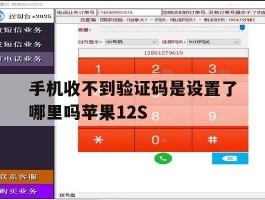 手机收不到验证码是设置了哪里吗苹果12S的简单介绍