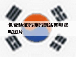 免费验证码接码网站有哪些呢图片