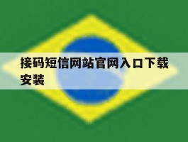 接码短信网站官网入口下载安装的简单介绍