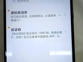 移动手机验证码查询