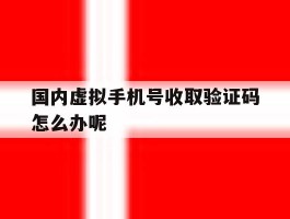 国内虚拟手机号收取验证码怎么办呢