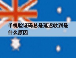 手机验证码总是延迟收到是什么原因