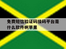 免费短信验证码接码平台是什么软件啊苹果