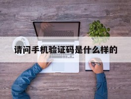 请问手机验证码是什么样的