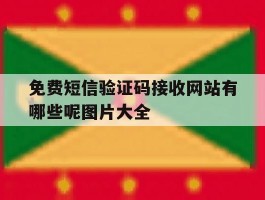 免费短信验证码接收网站有哪些呢图片大全