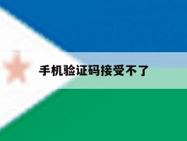 手机验证码接受不了