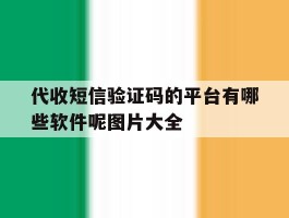代收短信验证码的平台有哪些软件呢图片大全