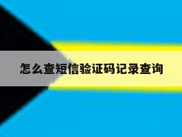 怎么查短信验证码记录查询