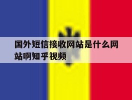 国外短信接收网站是什么网站啊知乎视频的简单介绍